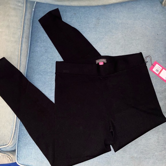 black y2k trousers whimsygoth tights formal leggings active wear fitted bottoms - Picture 10 of 14